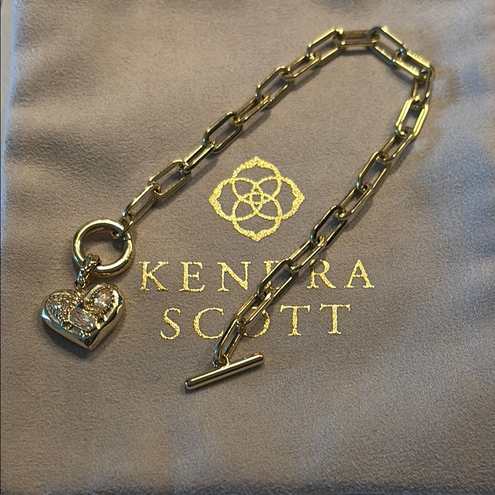 Kendra Scott Gold Chain-Link Bracelet